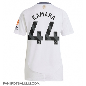 Aston Villa Boubacar Kamara #44 Tricou Fotbal Replică 2024-25 Femei Deplasare